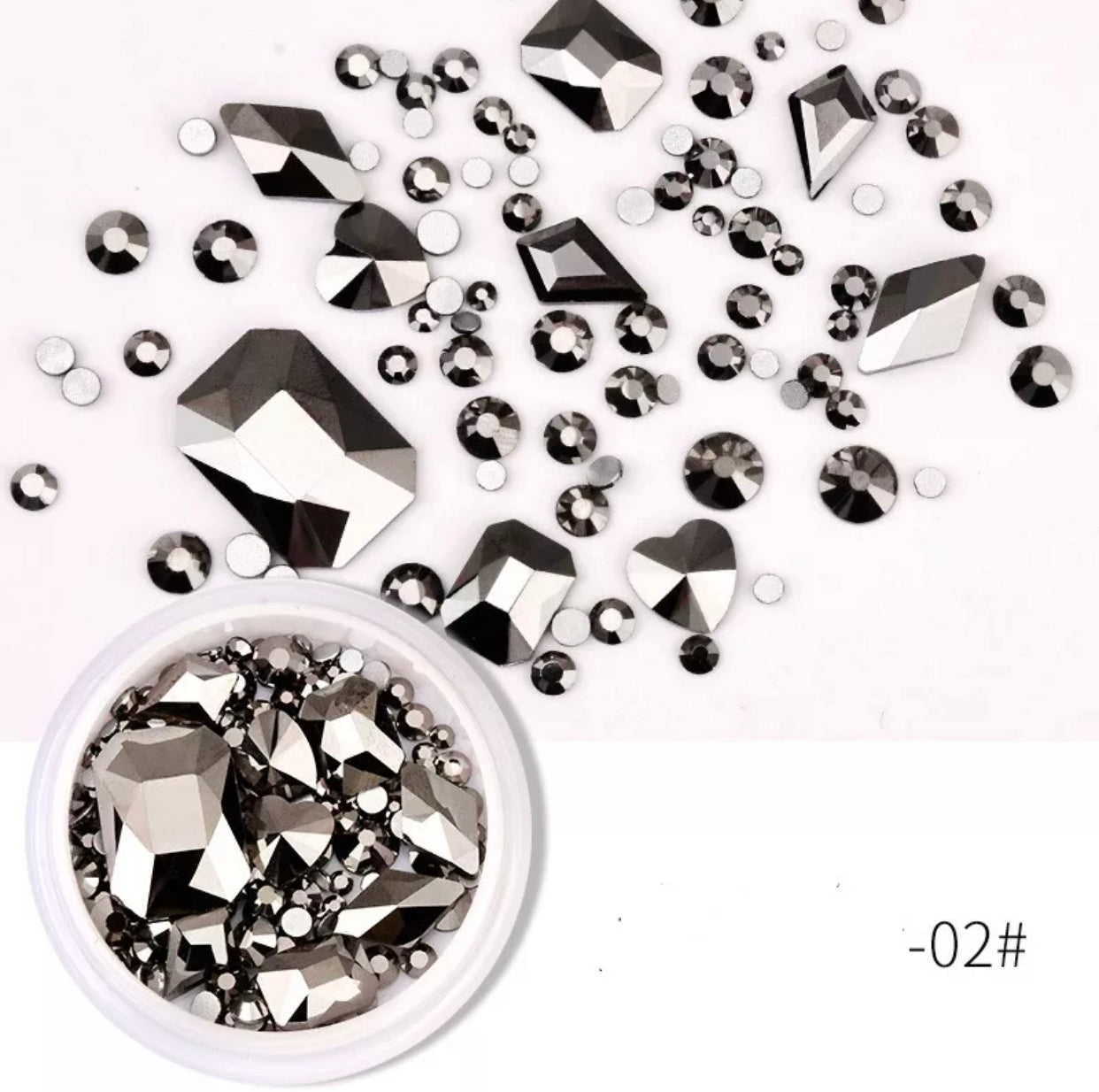 Big Square Rhinestone - Premier Nail Supply