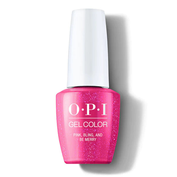 OPI Gelcolor - Pink, Bling, And Be Merry 0.5 oz - #HPP08 - Premier Nail Supply