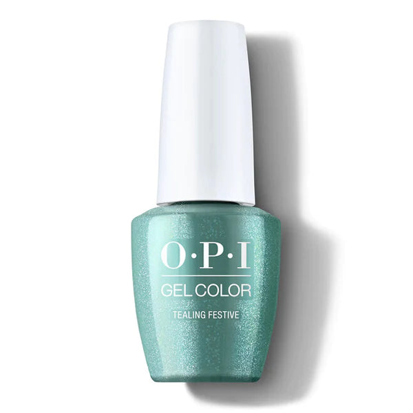 OPI Gelcolor - Tealing Festive 0.5 oz - #HPP03 - Premier Nail Supply