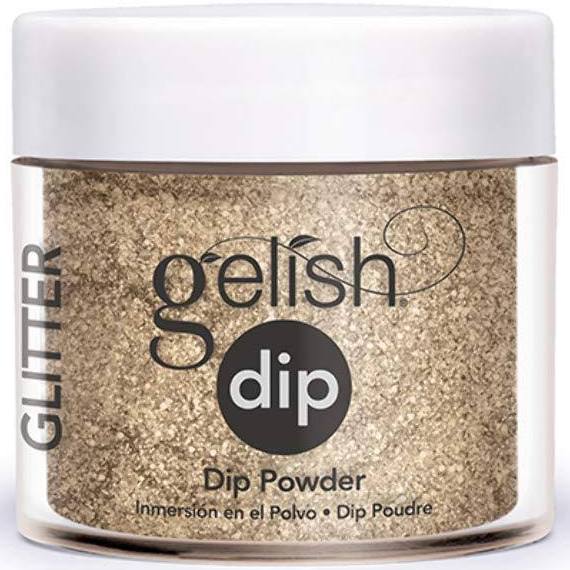 Gelish Dip Powder - All That Glitters Is Gold 0.8 oz - #1610947 - Premier Nail Supply
