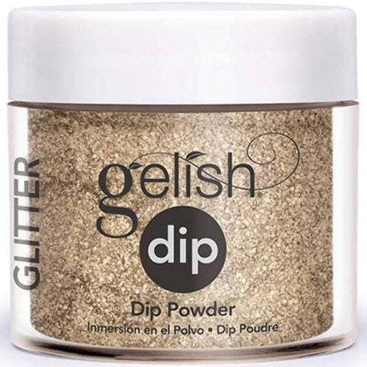 Gelish Dip Powder - All That Glitters Is Gold  0.8 oz - #1610947 - Premier Nail Supply
