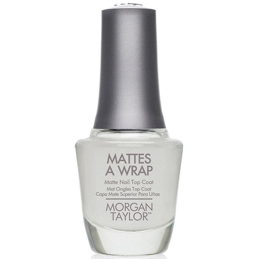 Morgan Taylor Nail Lacquer - Mattes Nail Top Coat 0.5 oz - #51003 - Premier Nail Supply