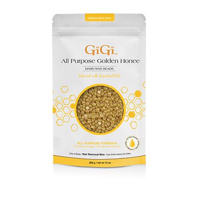 GiGi - All purpose Golden Honee Wax Beads 14 oz - Premier Nail Supply
