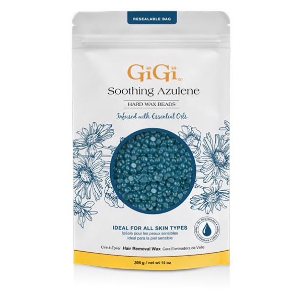 Gigi Hard Wax Beads Relaxing Lavender With Essential Oils 14 oz/396 g - Premier Nail Supply
