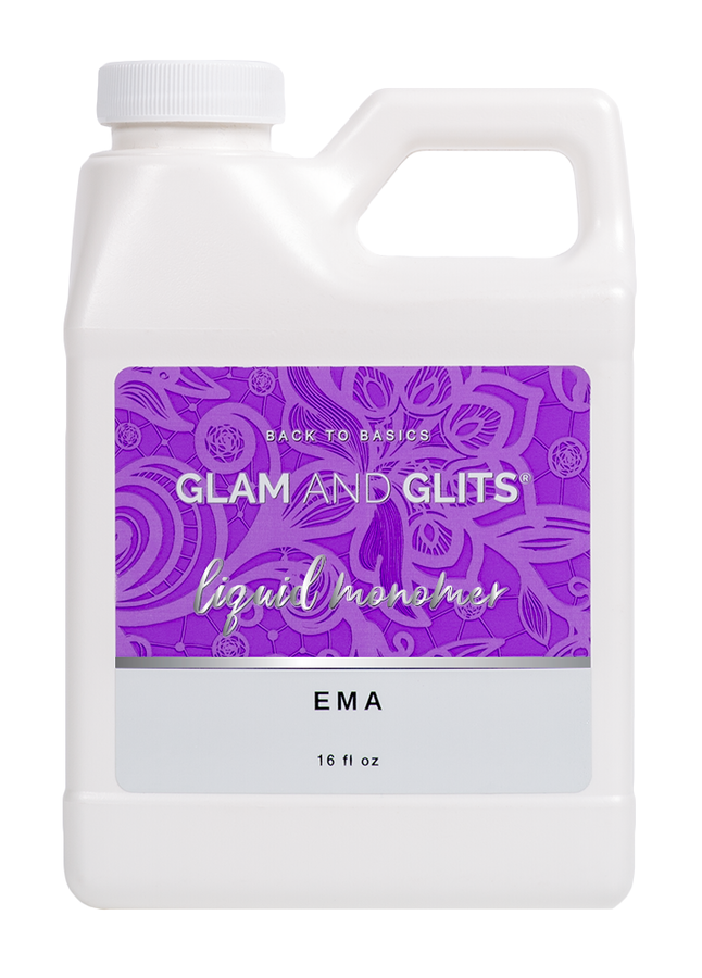 Glam & Glits - EMA Nail Liquid Monomer 16 oz - Premier Nail Supply