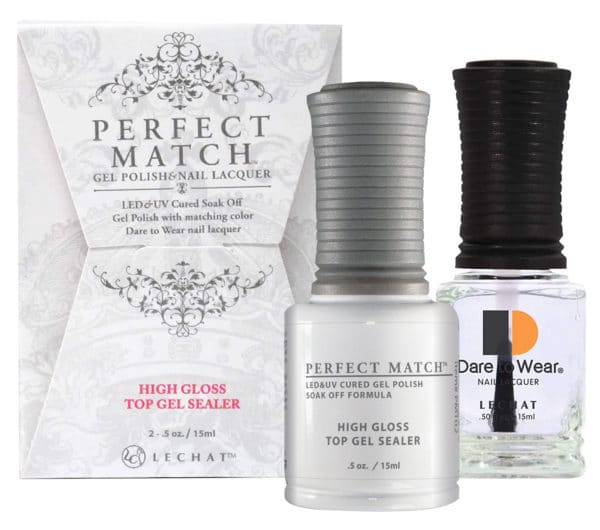 Lechat Perfect Match Top Coat - Hight Gloss Top Set - #PMT03 - Premier Nail Supply