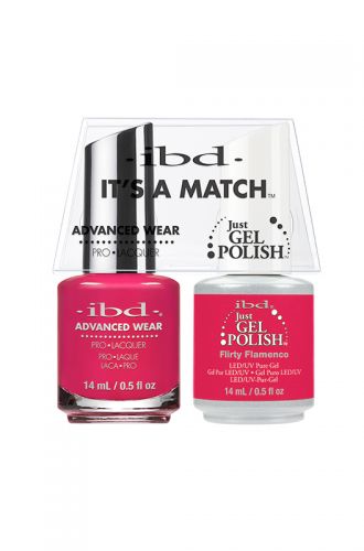 IBD Advanced Wear Color Duo Flirty Flamenco  - #65490 - Premier Nail Supply