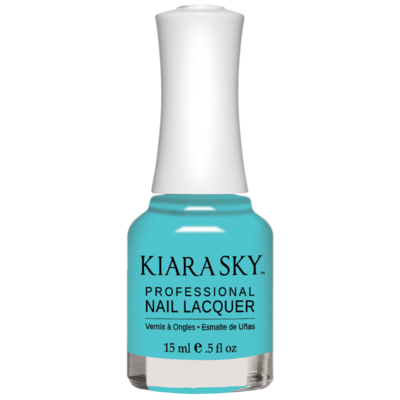Kiara Sky All in one Nail Lacquer - I Fell For Blue 0.5 oz - #N5069 -Premier Nail Supply
