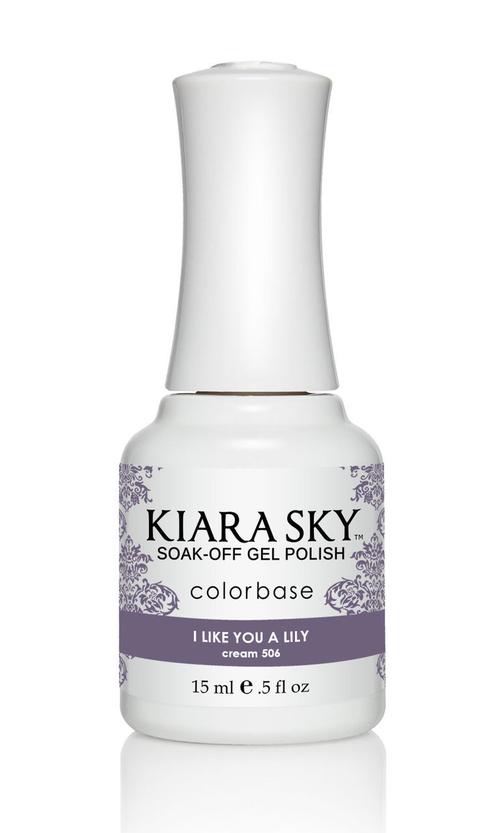 Kiara Sky Gelcolor - I Like You A Lily 0.5 oz - #G506 - Premier Nail Supply