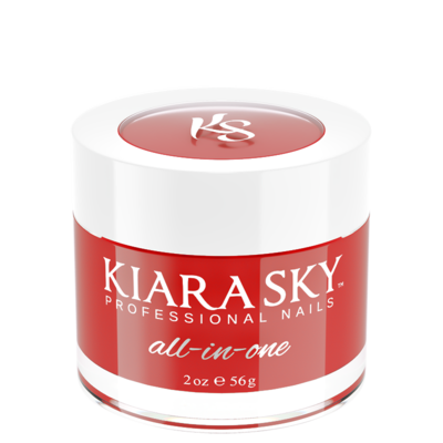 Kiara Sky All in one Dip Powder - Redckless 2 oz - #DM5033 -Premier Nail Supply