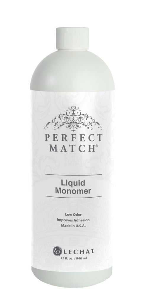 LeChat Perfect Match Liquid Monomer 32 oz - #PMLM32 - Premier Nail Supply