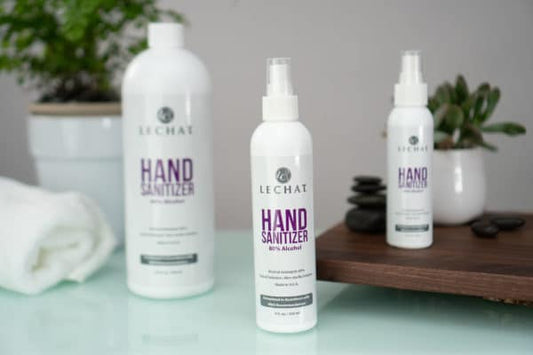 Lechat - Hand Sanitizer 8oz - #LCHS08E - Premier Nail Supply