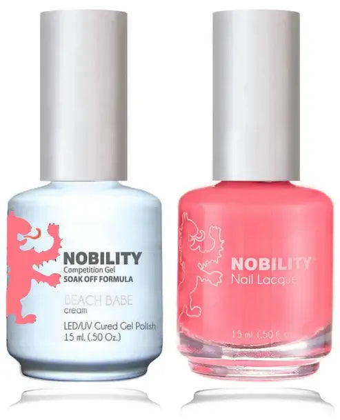 Lechat Nobility Gel Polish & Nail Lacquer - Beach Babe 0.5oz - #NBCS177 - Premier Nail Supply