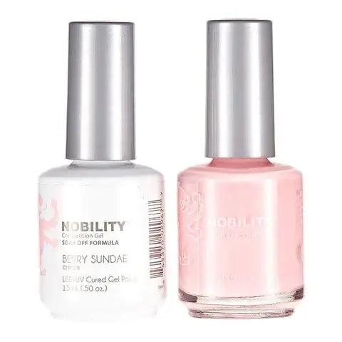 Lechat Nobility Gel Polish & Nail Lacquer - Berry Sundae 0.5 oz - #NBCS121 - Premier Nail Supply