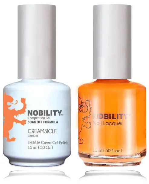 Lechat Nobility Gel Polish & Nail Lacquer - Creamsicle 0.5 oz - #NBCS125 - Premier Nail Supply