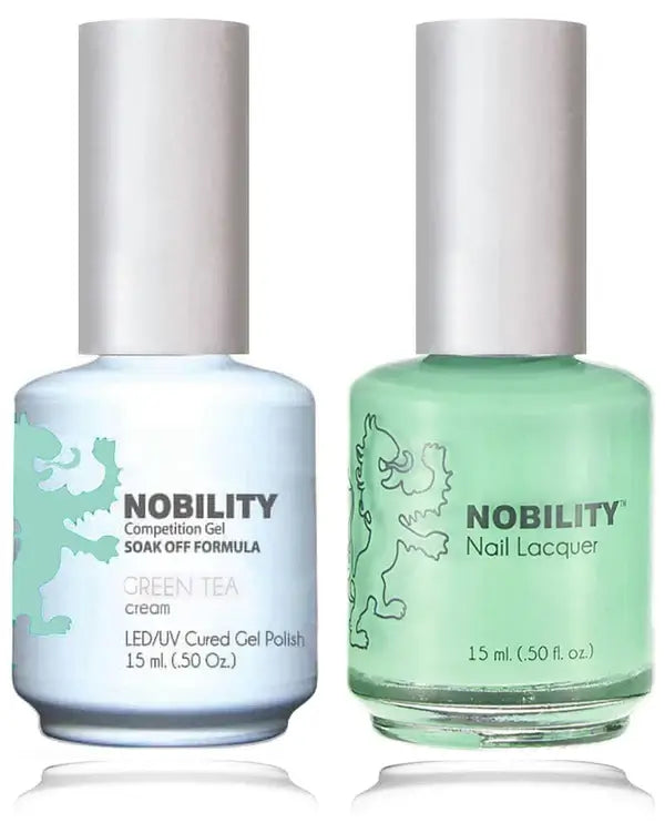 Lechat Nobility Gel Polish & Nail Lacquer - Green Tea 0.5 oz - #NBCS166 - Premier Nail Supply