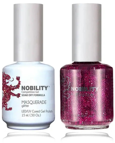 Lechat Nobility Gel Polish & Nail Lacquer - Masquerade 0.5 oz - #NBCS130 - Premier Nail Supply