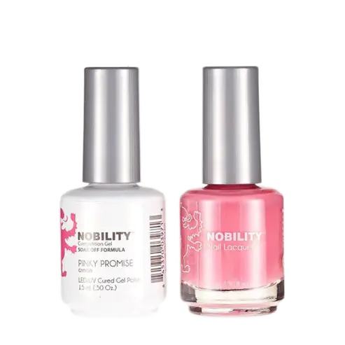 Lechat Nobility Gel Polish & Nail Lacquer - Pinky Promise 0.5 oz - #NBCS153 - Premier Nail Supply