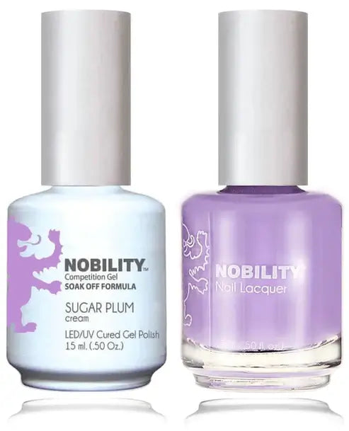 Lechat Nobility Gel Polish & Nail Lacquer - Plum 0.5 oz - #NBCS126 - Premier Nail Supply