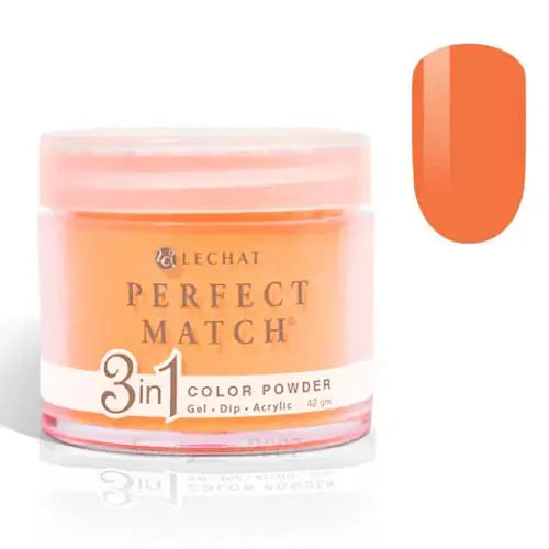 Lechat Perfect Match Dip Powder - Coral Carnation 1.48 oz - #PMDP097 - Premier Nail Supply