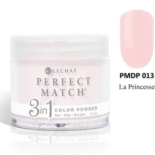 Lechat Perfect Match Dip Powder - La Princesse 1.48 oz - #PMDP013 - Premier Nail Supply 
