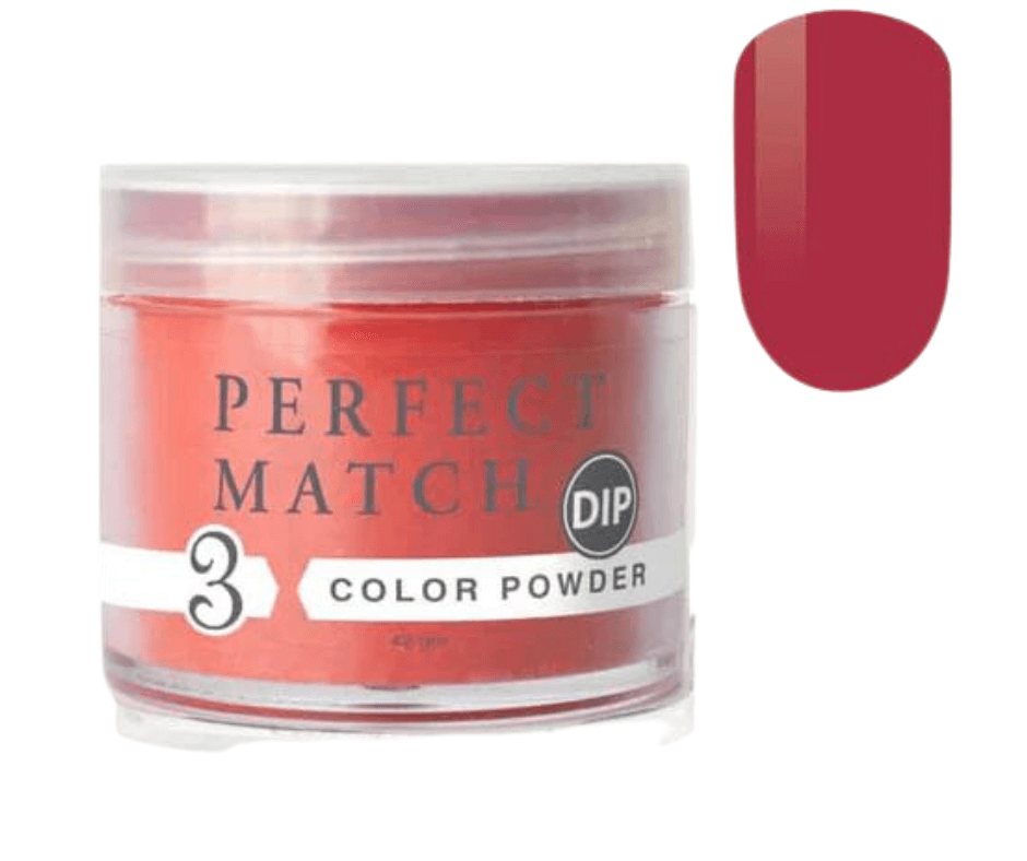 Lechat Perfect Match Dip Powder - Little Red Dress 1.48 oz - #PMDP263 - Premier Nail Supply