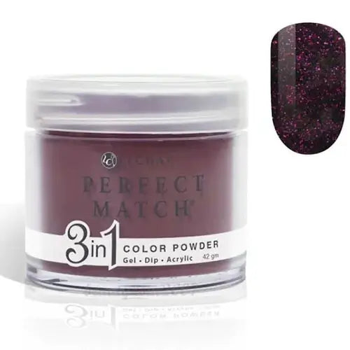 Lechat Perfect Match Dip Powder - Night At The Cinema 1.48 oz - #PMDP081 - Premier Nail Supply