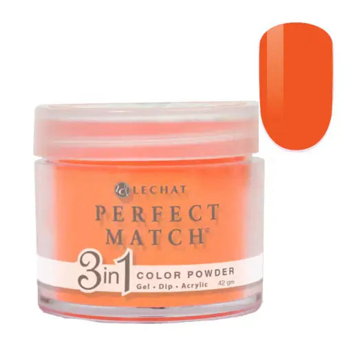 Lechat Perfect Match Dip Powder - Orange Infusion 1.48 oz - #PMDP254 - Premier Nail Supply