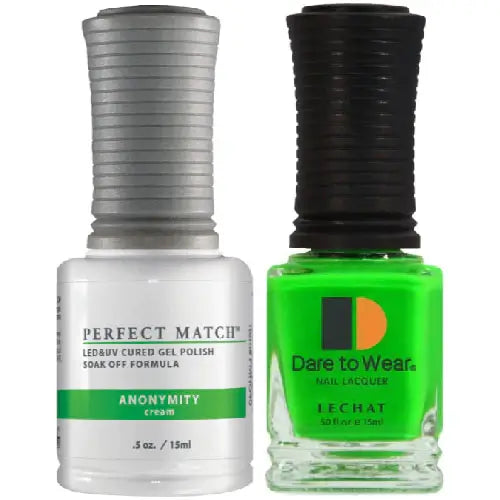 Lechat Perfect Match Gel Polish & Nail Lacquer - Anonymity 0.5 oz - #PMS040 - Premier Nail Supply
