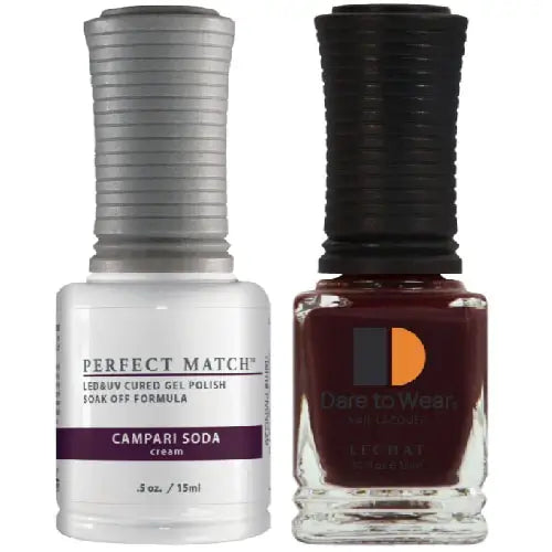 Lechat Perfect Match Gel Polish & Nail Lacquer - Campari Soda 0.5 oz - #PMS029 - Premier Nail Supply