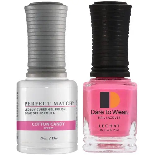 Lechat Perfect Match Gel Polish & Nail Lacquer - Cotton Candy 0.5 oz - #PMS119 - Premier Nail Supply