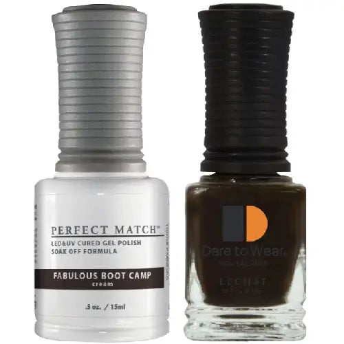 Lechat Perfect Match Gel Polish & Nail Lacquer - Fabulous Boot Camp 0.5 oz - #PMS66 - Premier Nail Supply