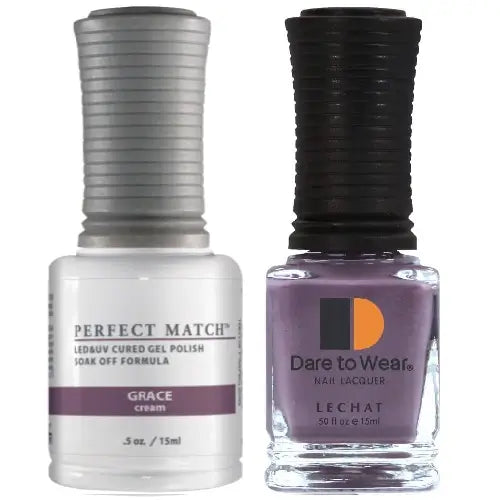 Lechat Perfect Match Gel Polish & Nail Lacquer - Grace 0.5 oz - #PMS208 - Premier Nail Supply