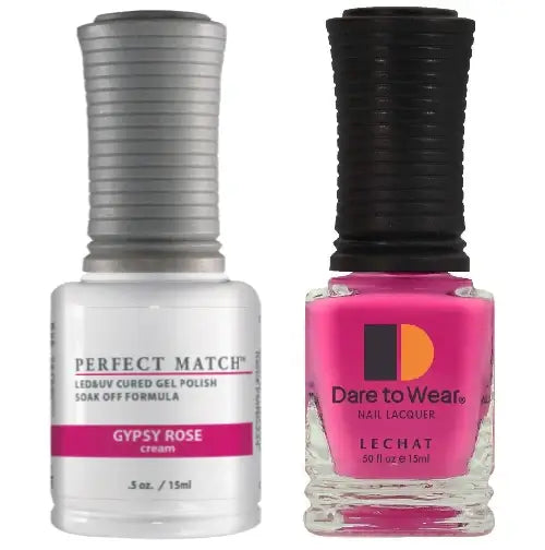 Lechat Perfect Match Gel Polish & Nail Lacquer - Gypsy Rose 0.5 oz - #PMS234 - Premier Nail Supply