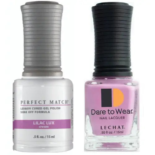 Lechat Perfect Match Gel Polish & Nail Lacquer - Lilac Lux 0.5 oz - #PMS267 - Premier Nail Supply