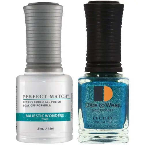 Lechat Perfect Match Gel Polish & Nail Lacquer - Majestic Wonders 0.5 oz - #PMS121 - Premier Nail Supply