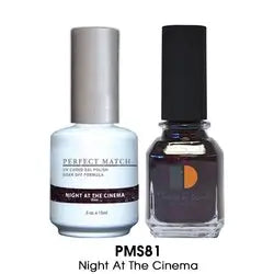 Lechat Perfect Match Gel Polish & Nail Lacquer - Night At The Cinema 0.5 oz - #PMS81 - Premier Nail Supply