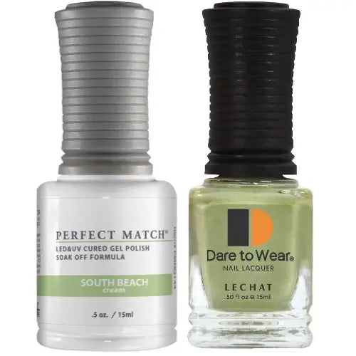 Lechat Perfect Match Gel Polish & Nail Lacquer - South Beach 0.5 oz - #PMS144 - Premier Nail Supply