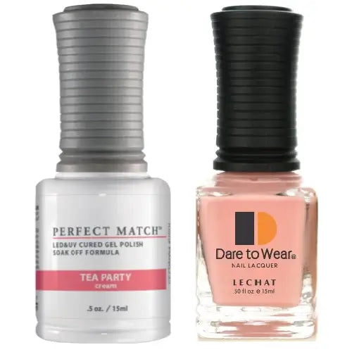 Lechat Perfect Match Gel Polish & Nail Lacquer - Tea Party 0.5 oz - #PMS225 - Premier Nail Supply