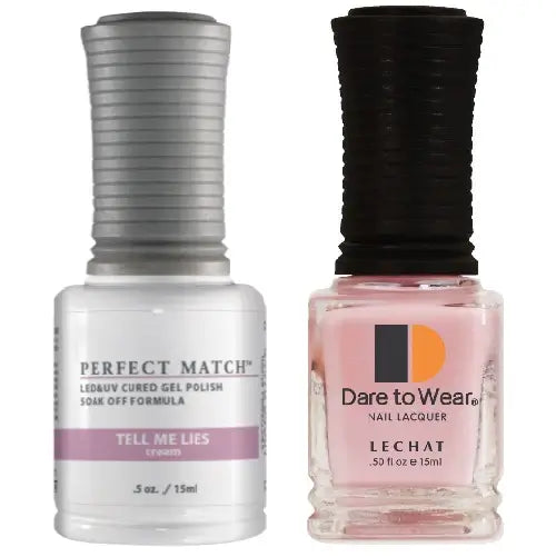 Lechat Perfect Match Gel Polish & Nail Lacquer - Tell Me Lies 0.5 oz - #PMS243 - Premier Nail Supply