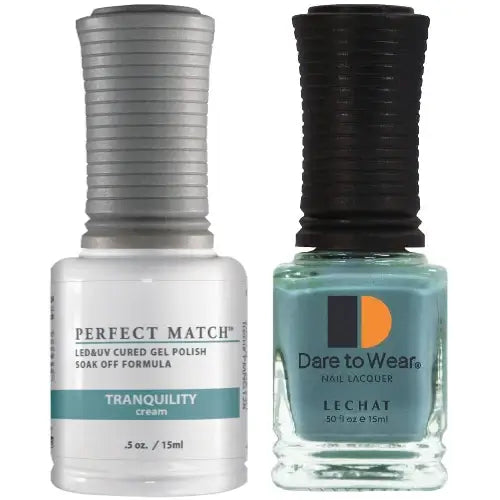 Lechat Perfect Match Gel Polish & Nail Lacquer - Tranquility 0.5 oz - #PMS128 - Premier Nail Supply