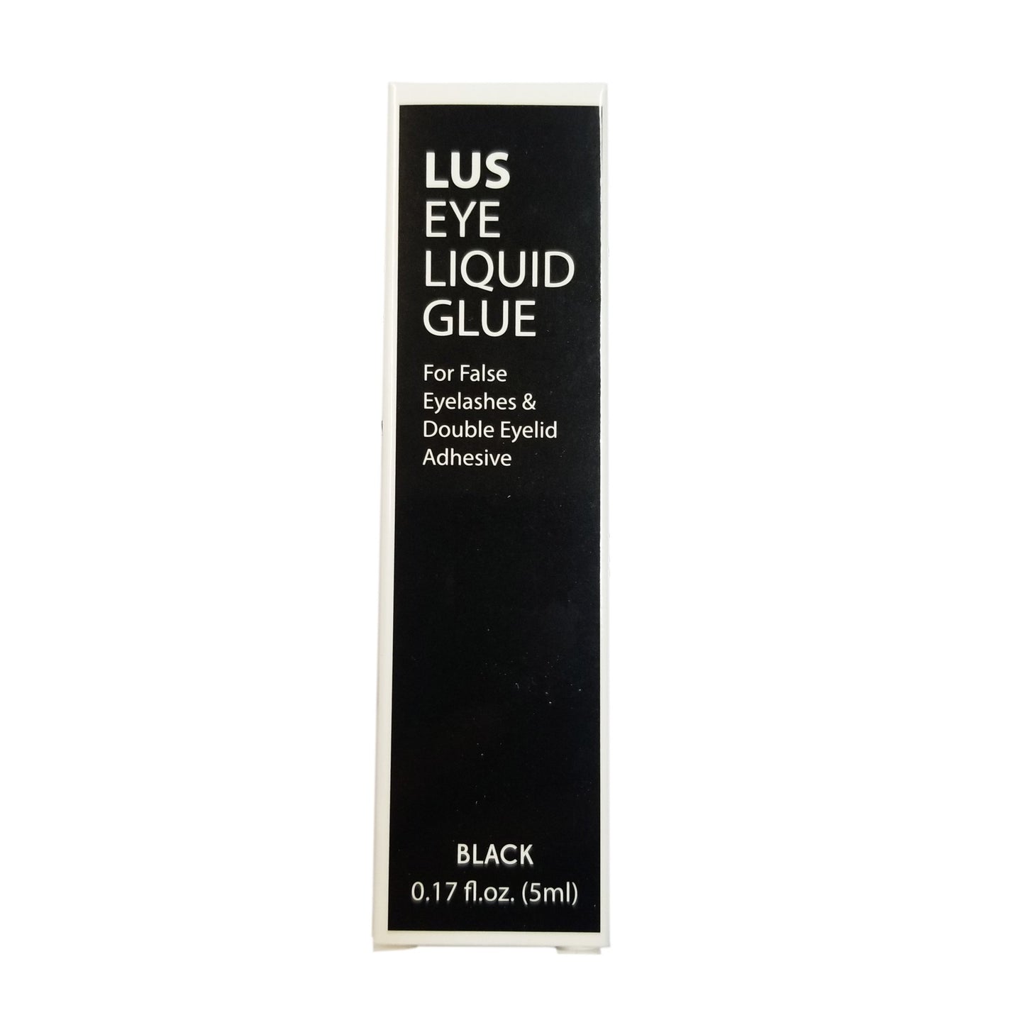 Lus Eyelash Eye liquid Glue Black 0.17 fl.oz. 5 ml - Premier Nail Supply
