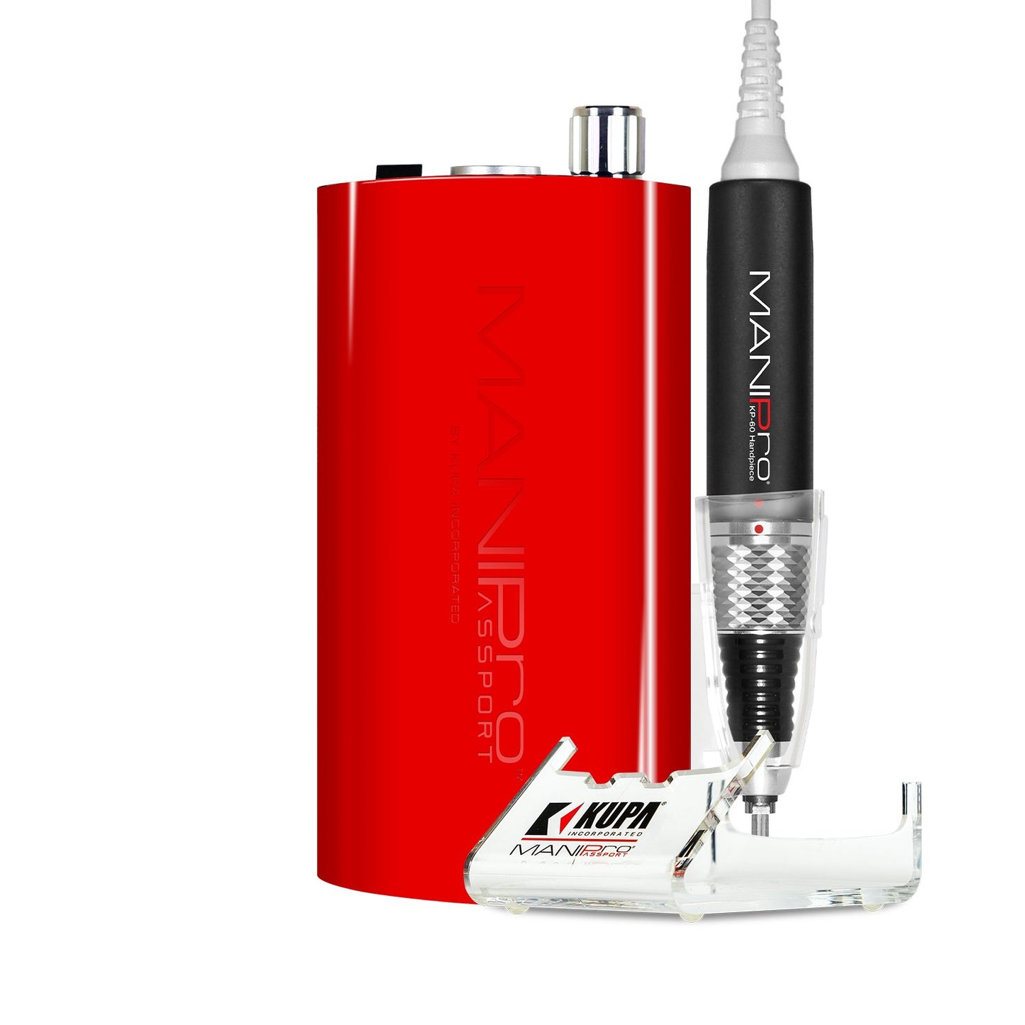 MANIPro Passport Complete (Red)+ KP-60 Handpiece - Premier Nail Supply