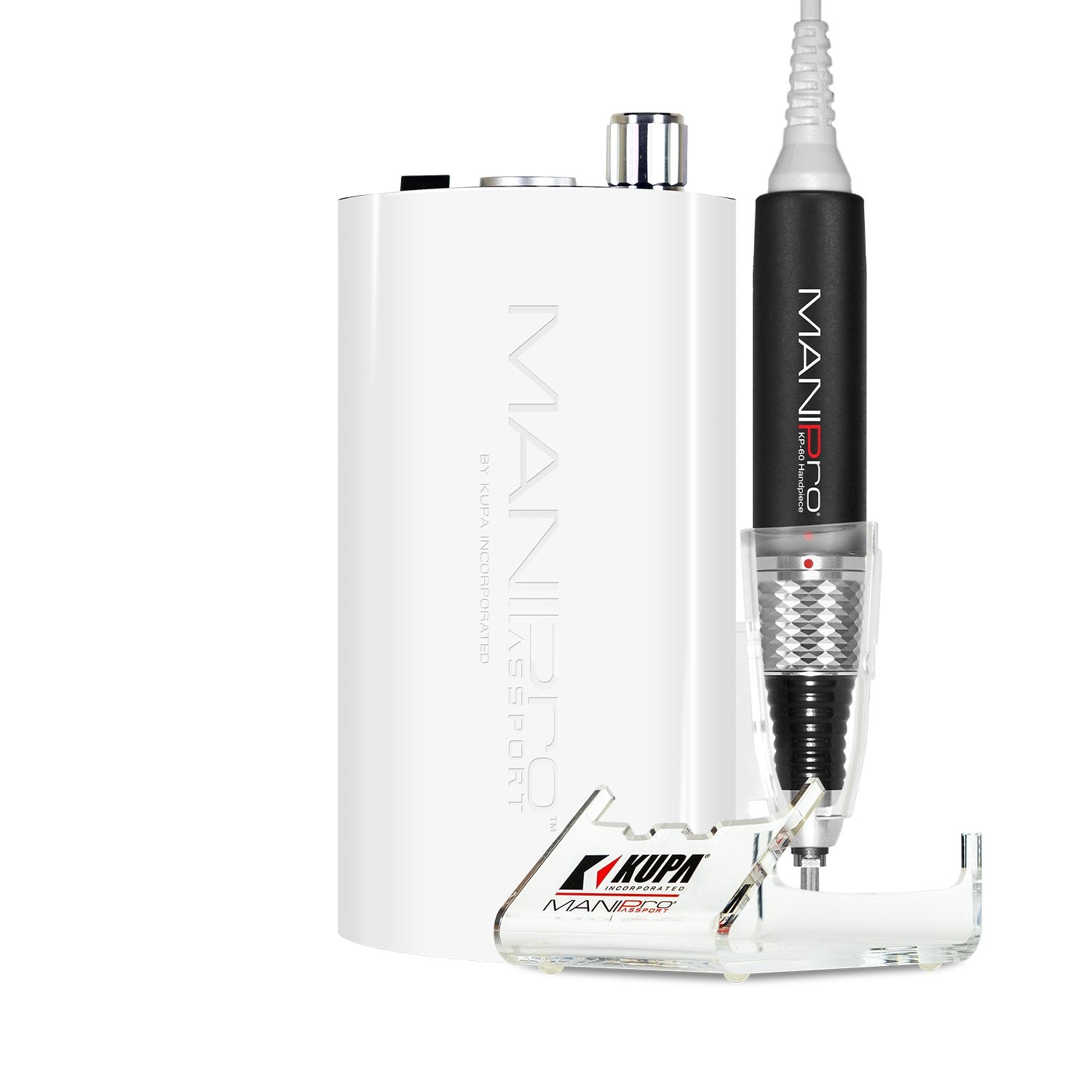 MANIPro Passport Complete White +KP-60 Handpiece - Premier Nail Supply