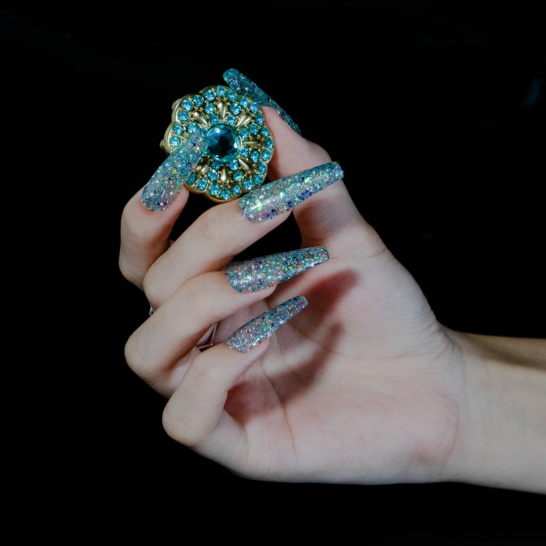 Perfect Match Glitter Gel - Misty Morning - #GG06 - Premier Nail Supply