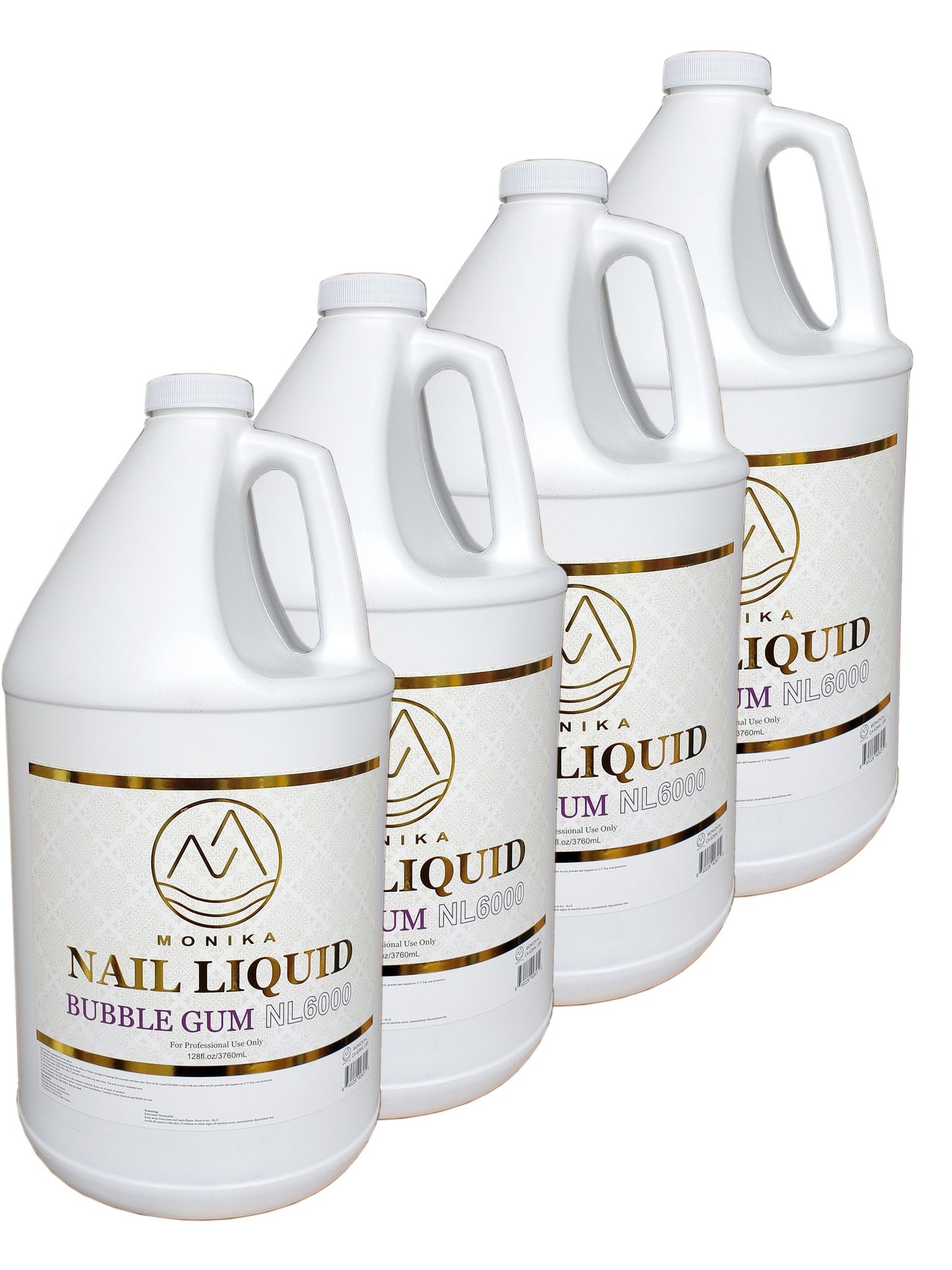 Monika - Nail liquid Bubble Gum NL6000 (Case/4 Gallon) - Premier Nail Supply