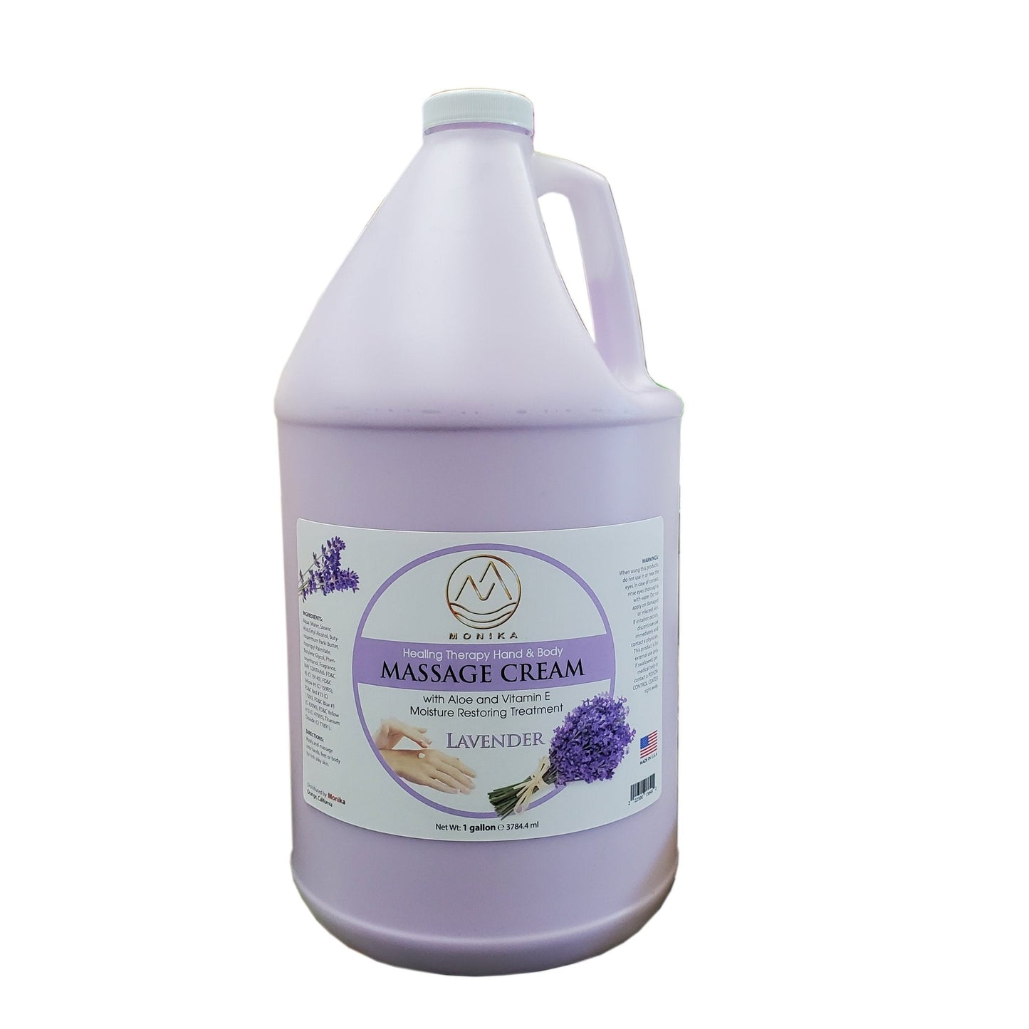 Monika Lotion Lavender Case 4 Gallon - Premier Nail Supply