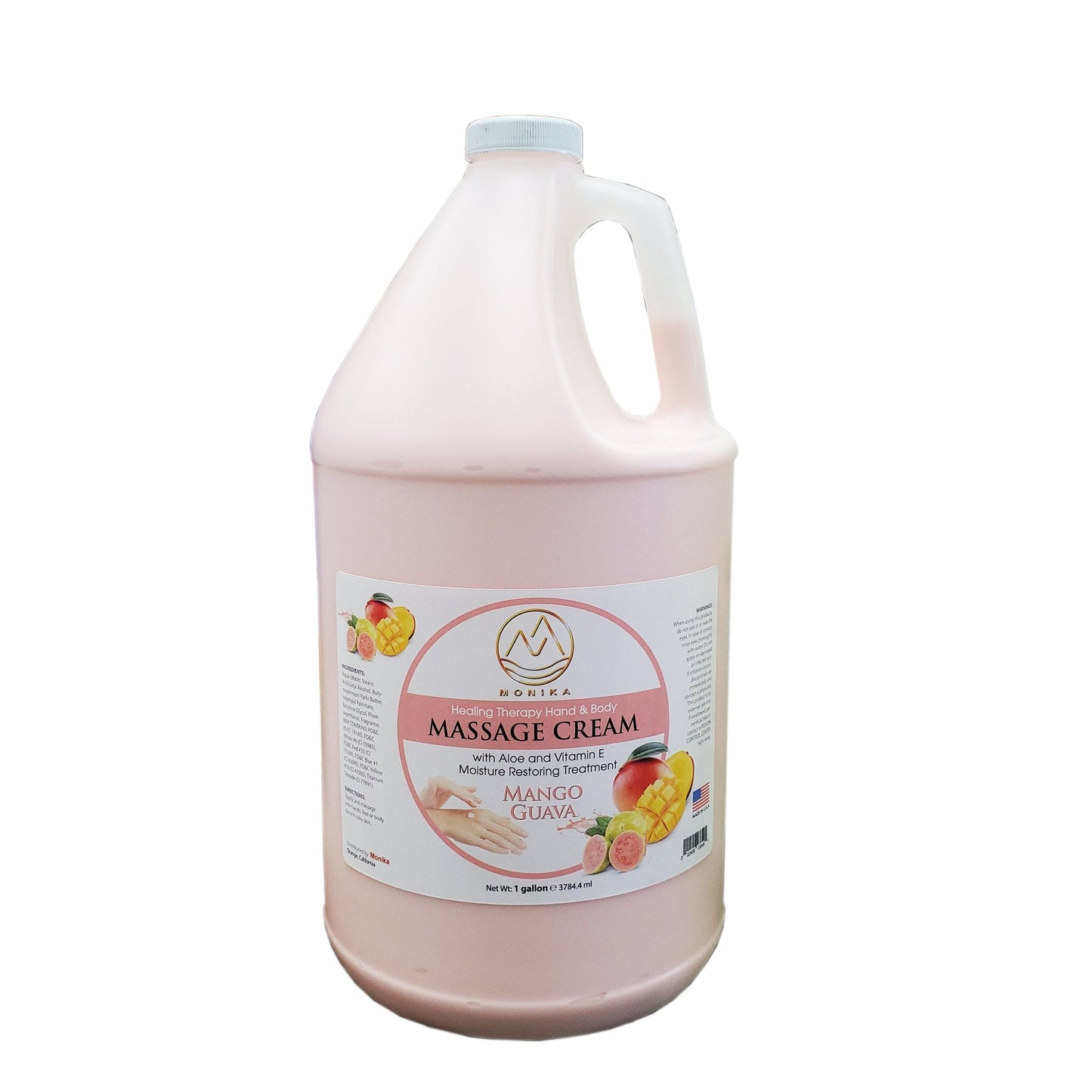 Monika Lotion Mango Guava Case 4 Gallon - Premier Nail Supply