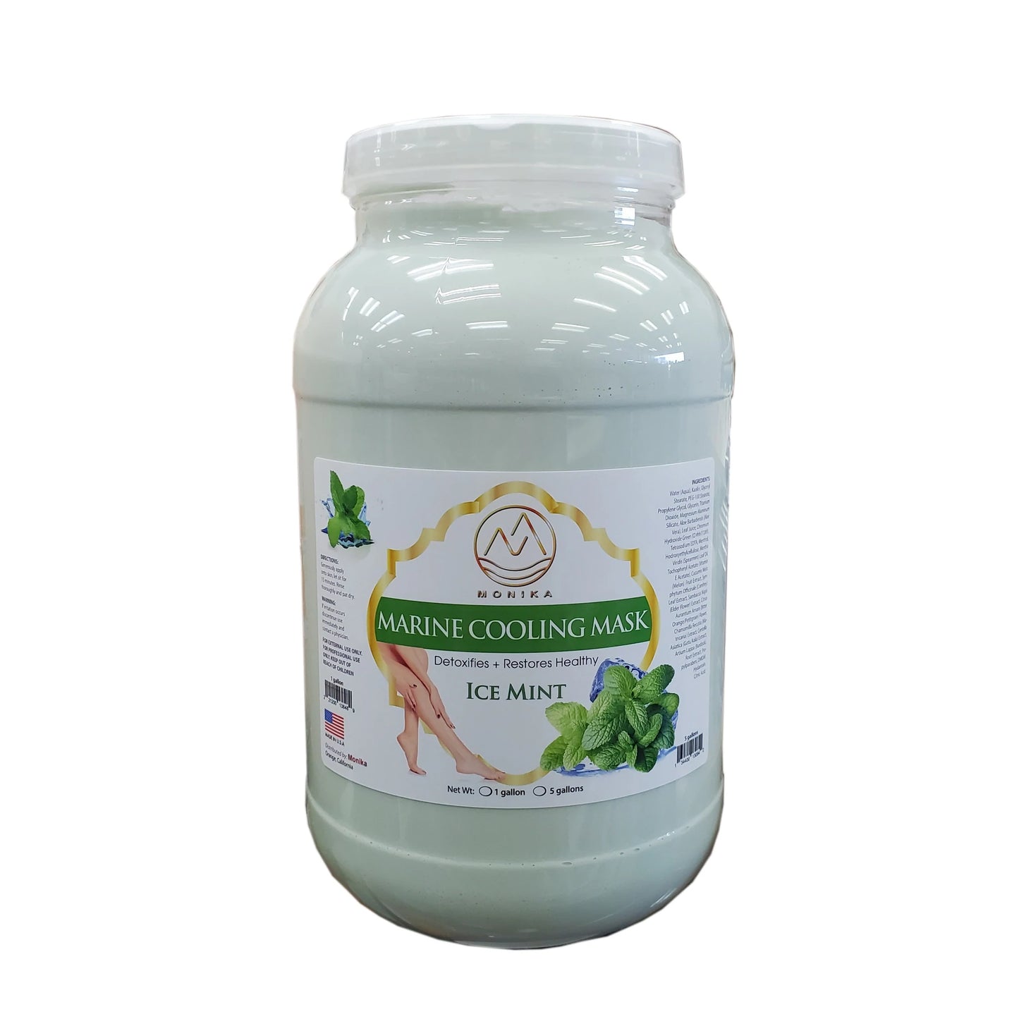 Monika Marine Mask Ice Mint Gallon - Premier Nail Supply