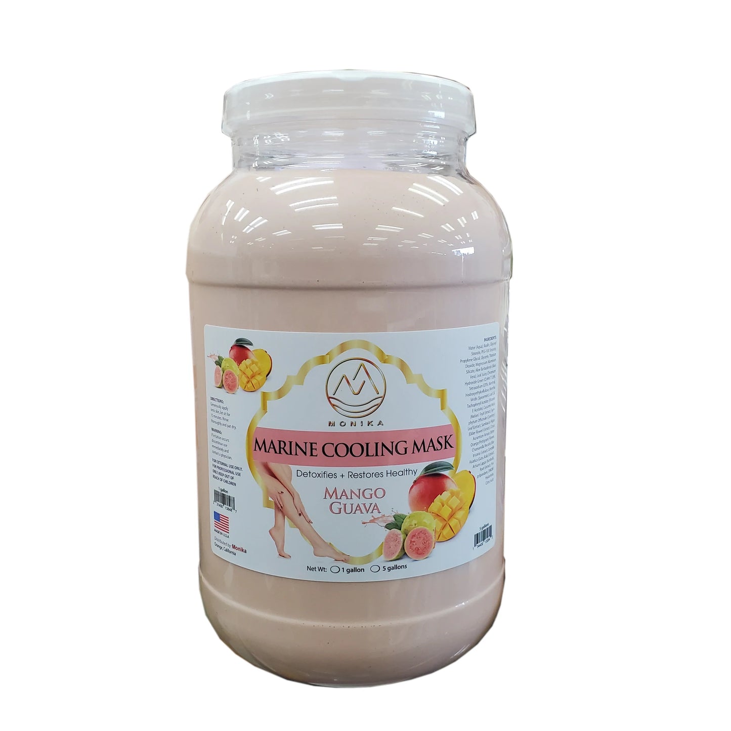 Monika Marine Mask Mango Guava Case 4 Gallon - Premier Nail Supply